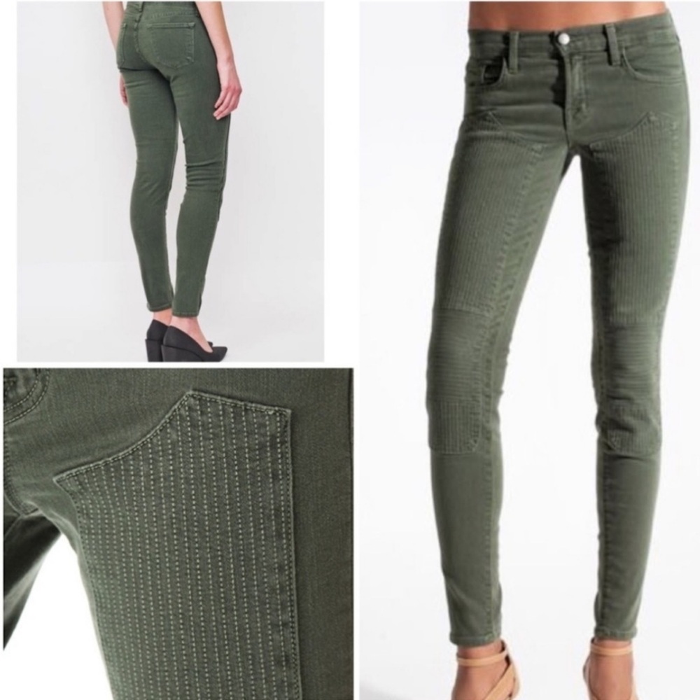 J Brand Vin Mantis Ribbed Knee Moro Jeans Size 27